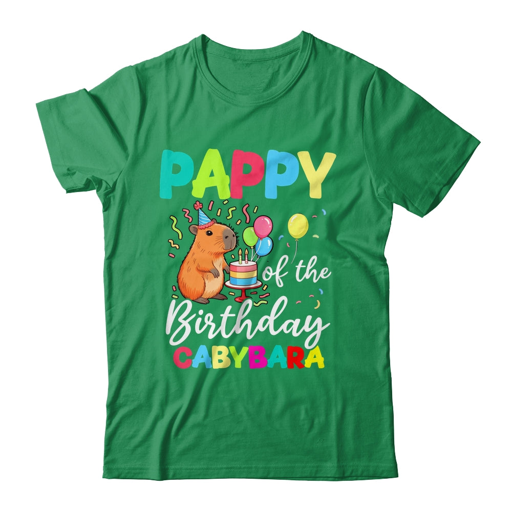 Pappy Of The Birthday Capybara Girl Bday Party Family Shirt & Hoodie | siriusteestore