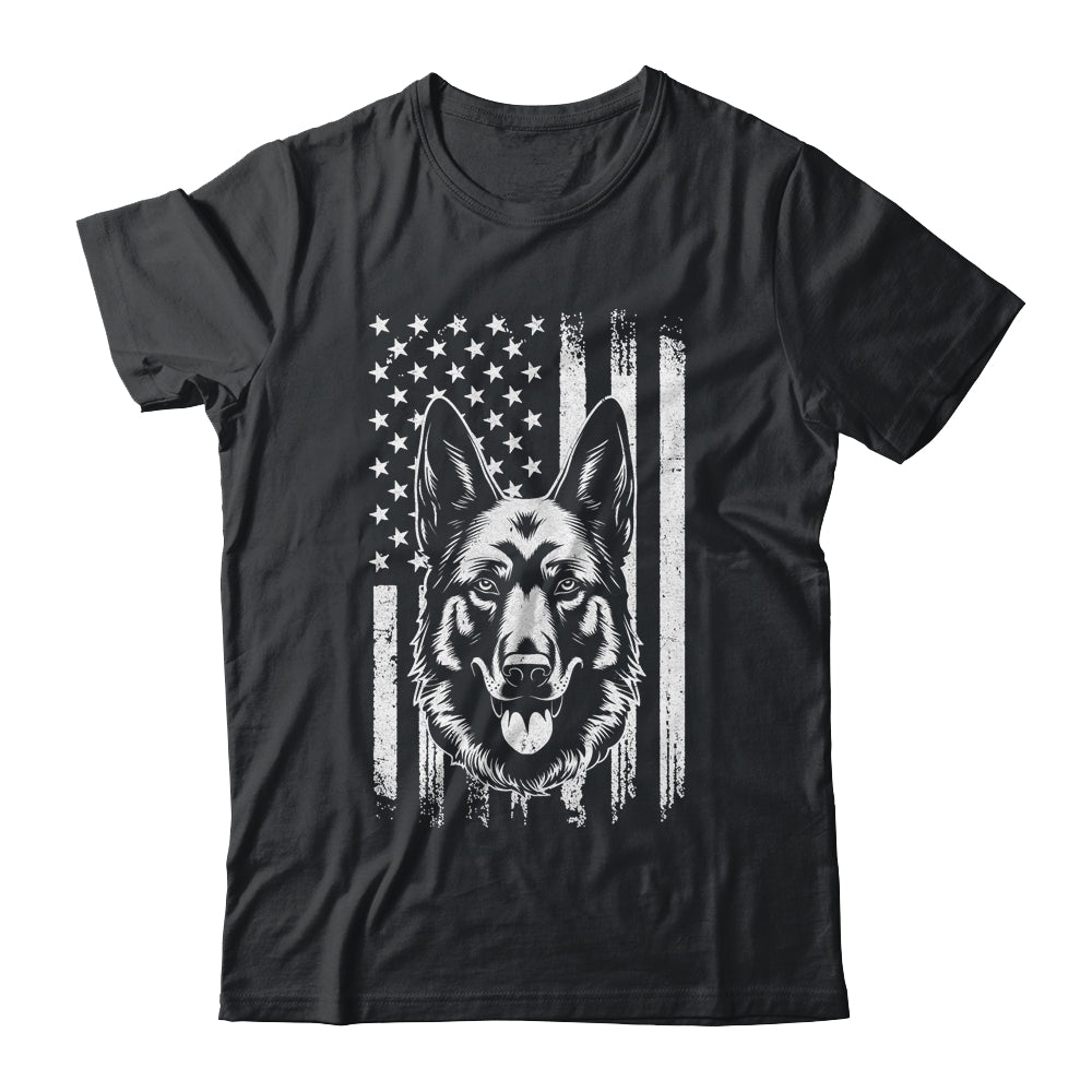 Patriotic German Shepherd American Flag 4Th Of July Shirt & Hoodie | siriusteestore