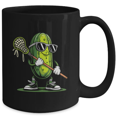 Pickle Playing Lacrosse Funny Sports For Boys Men Women Mug | siriusteestore