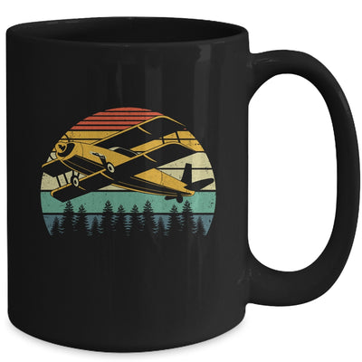 Pilot Design For Men Aircraft Flying Aviation Retro Mug | siriusteestore