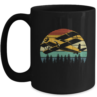 Pilot Design For Men Aircraft Flying Aviation Retro Mug | siriusteestore
