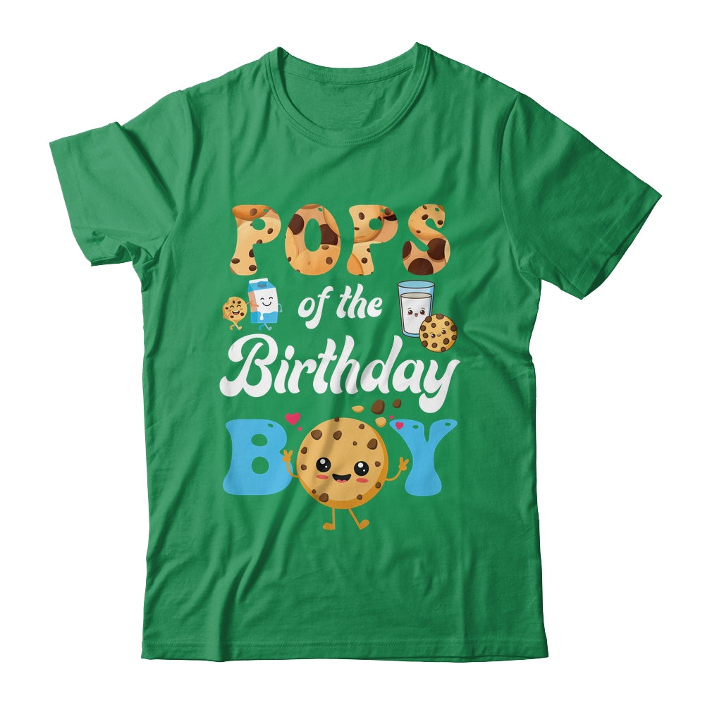 Pops Of The Birthday Boy Milk And Cookies 1st Birthday Shirt & Hoodie | siriusteestore