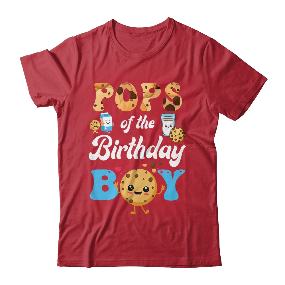 Pops Of The Birthday Boy Milk And Cookies 1st Birthday Shirt & Hoodie | siriusteestore