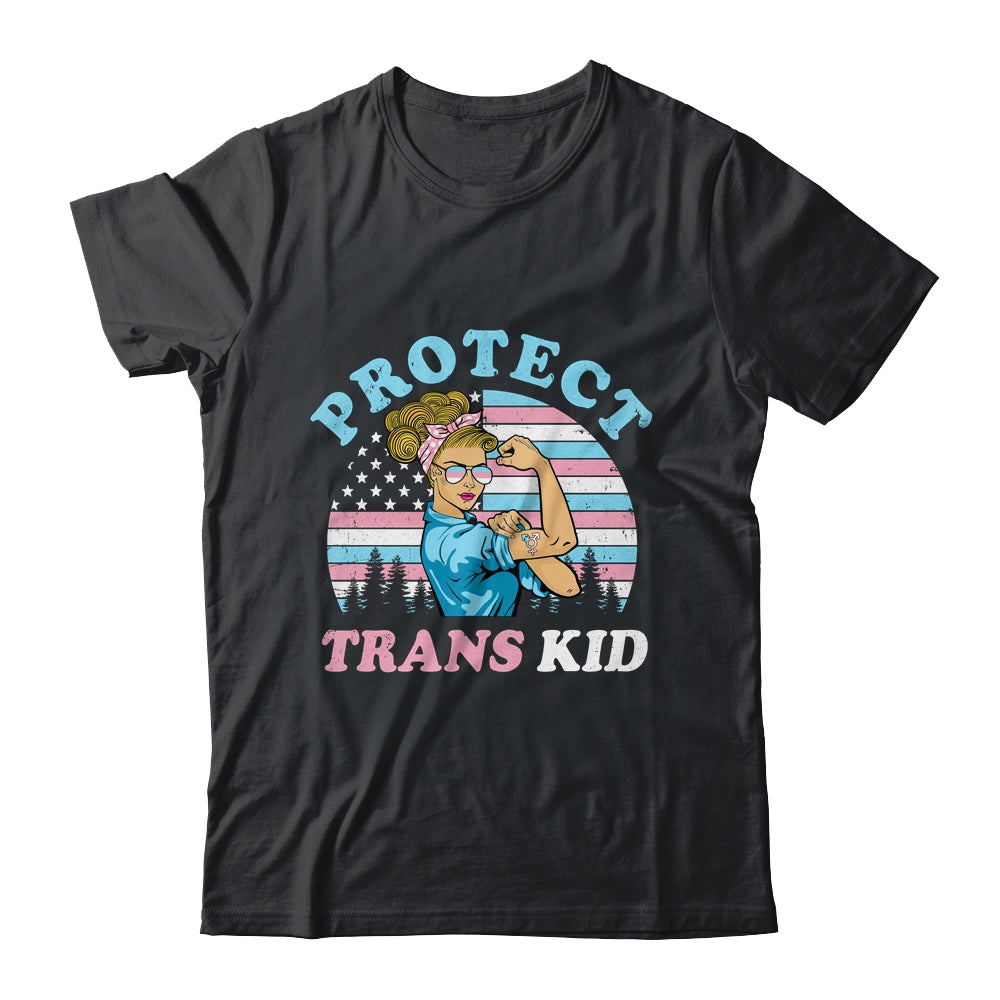 Protect Trans Kids LGBT Support Transgender LGBT Pride Women Shirt & Tank Top | siriusteestore