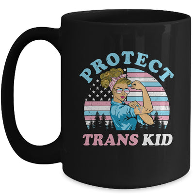 Protect Trans Kids LGBT Support Transgender LGBT Pride Women Mug | siriusteestore