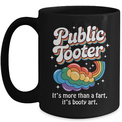 Public Tooter Embarrassing Funny Inappropriate Humor Meme Mug | siriusteestore
