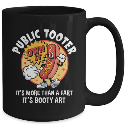 Public Tooter Funny Inappropriate Embarrassing Adult Humor Mug | siriusteestore