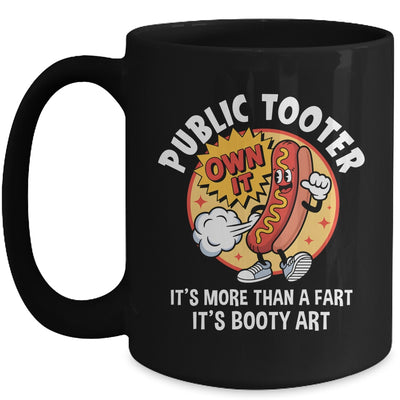Public Tooter Funny Inappropriate Embarrassing Adult Humor Mug | siriusteestore