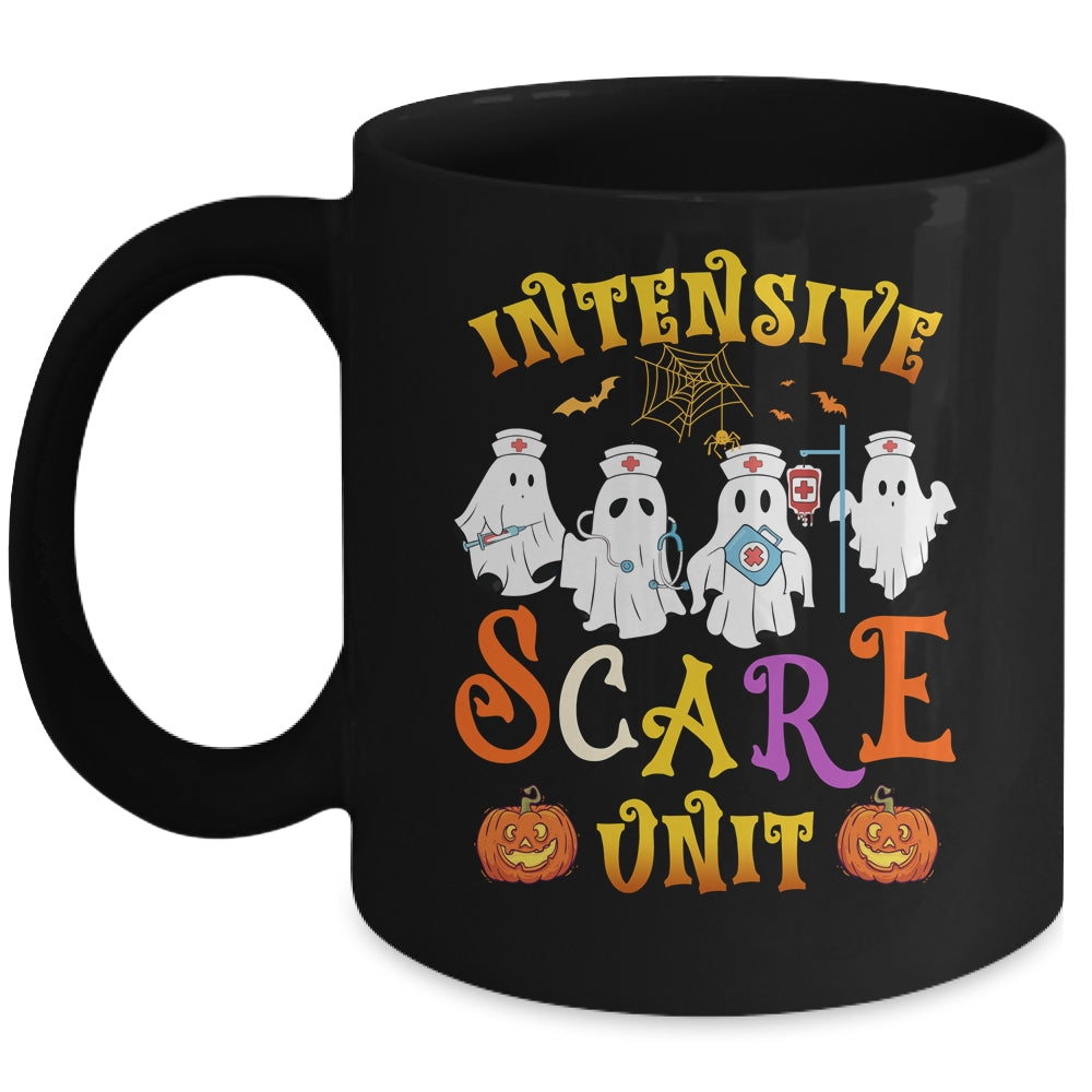 Retro Intensive Scare Unit Halloween ICU Boo Crew Women Mug | siriusteestore