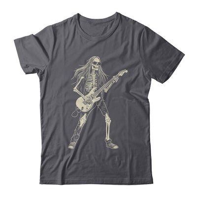 Skeleton Playing Guitar Graphic Rock And Roll Band Rock On Shirt & Hoodie | siriusteestore
