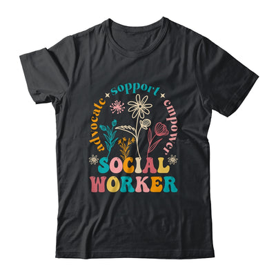 Social Worker Design For Women Girl Funny Social Work Month Shirt & Tank Top | siriusteestore