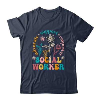 Social Worker Design For Women Girl Funny Social Work Month Shirt & Tank Top | siriusteestore