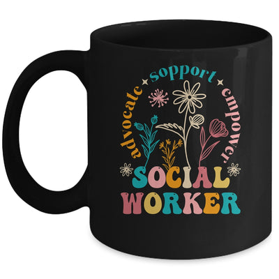 Social Worker Design For Women Girl Funny Social Work Month Mug | siriusteestore