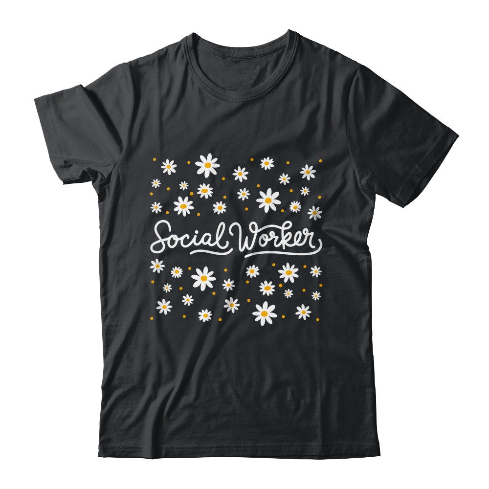 Social Worker Flower Floral Caseworker Social Work Month Shirt & Hoodie | siriusteestore