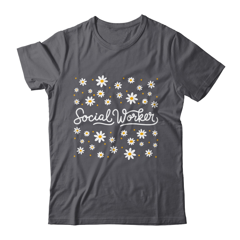 Social Worker Flower Floral Caseworker Social Work Month Shirt & Hoodie | siriusteestore