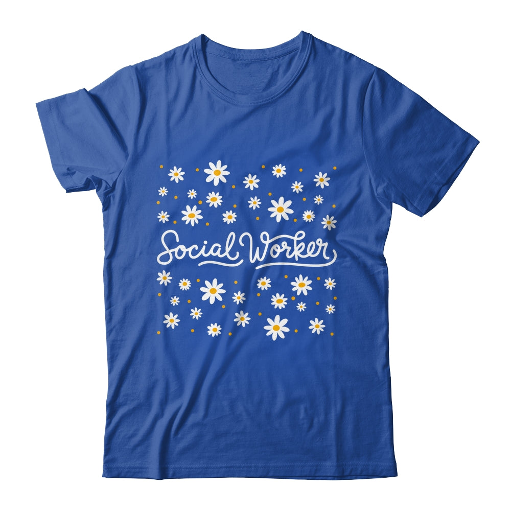 Social Worker Flower Floral Caseworker Social Work Month Shirt & Hoodie | siriusteestore