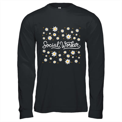 Social Worker Flower Floral Caseworker Social Work Month Shirt & Hoodie | siriusteestore