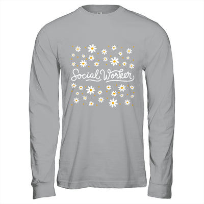 Social Worker Flower Floral Caseworker Social Work Month Shirt & Hoodie | siriusteestore