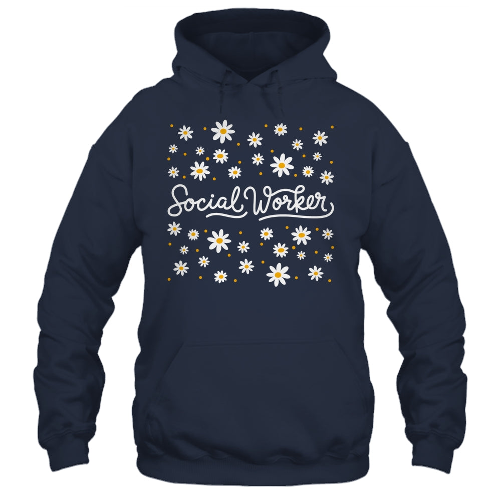 Social Worker Flower Floral Caseworker Social Work Month Shirt & Hoodie | siriusteestore