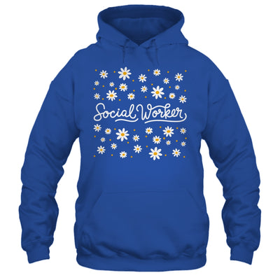Social Worker Flower Floral Caseworker Social Work Month Shirt & Hoodie | siriusteestore