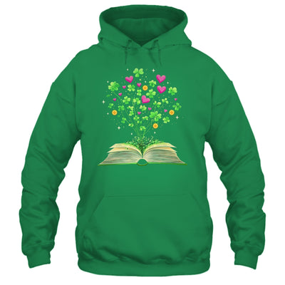 St Patricks Day Book Lover Librarian Shamrock Author Teacher Shirt & Hoodie | siriusteestore