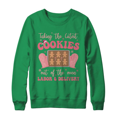 Take The Cutest Cookies Christmas Nurse Labor And Delivery Shirt & Sweatshirt | siriusteestore