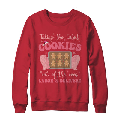 Take The Cutest Cookies Christmas Nurse Labor And Delivery Shirt & Sweatshirt | siriusteestore