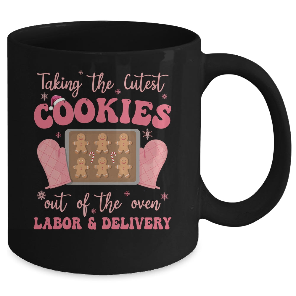 Take The Cutest Cookies Christmas Nurse Labor And Delivery Mug | siriusteestore