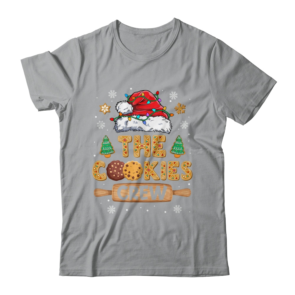 The Cookie Crew Christmas Santa Hat Baking Cookie Lover Kids Women Shirt & Sweatshirt | siriusteestore