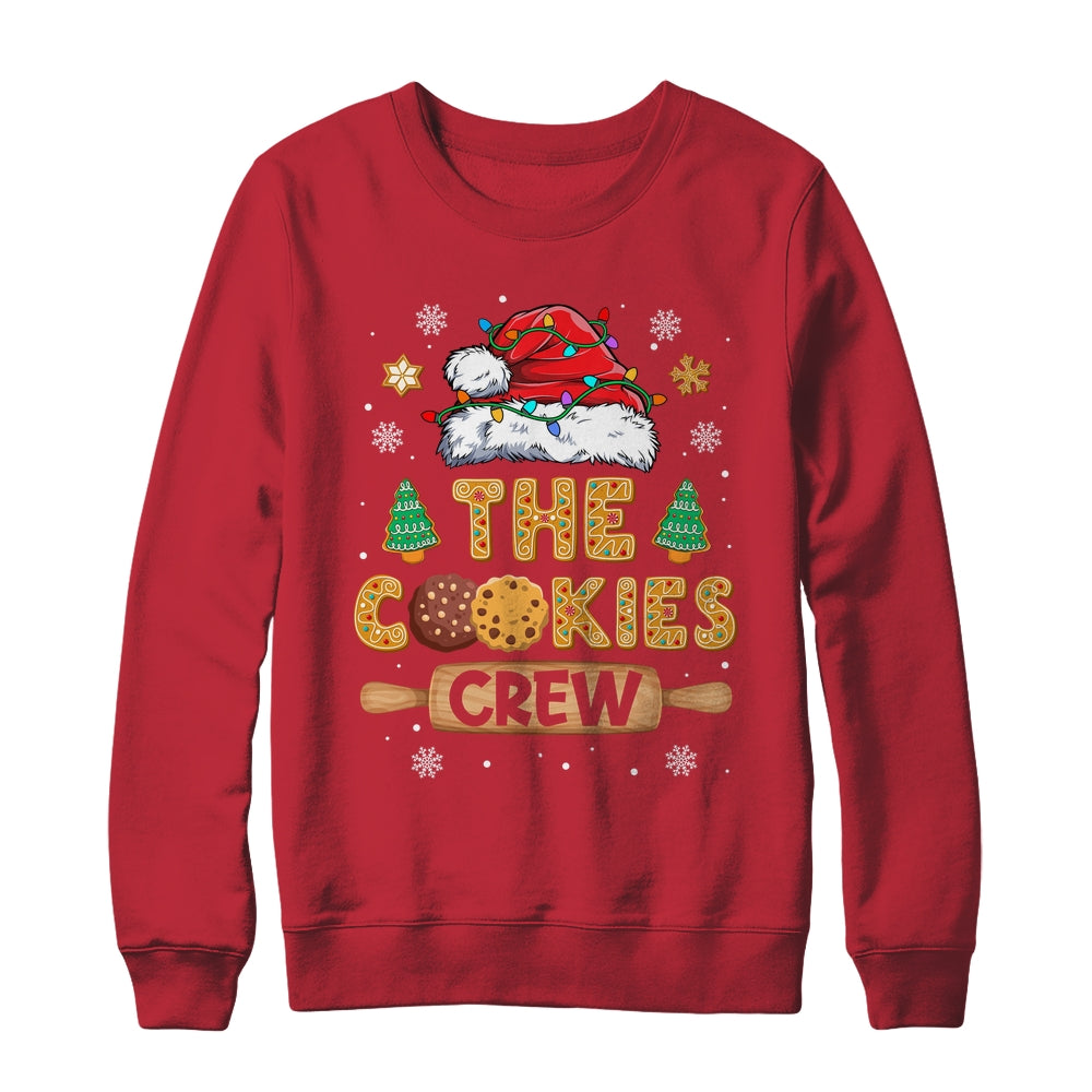 The Cookie Crew Christmas Santa Hat Baking Cookie Lover Kids Women Shirt & Sweatshirt | siriusteestore