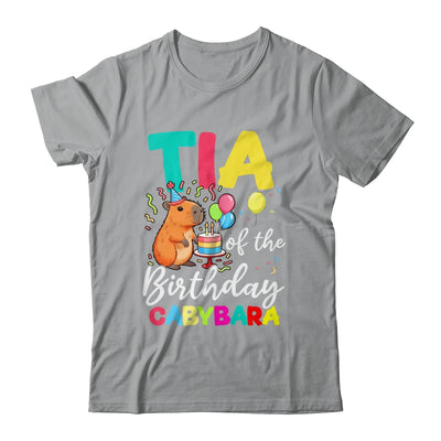 Tia Of The Birthday Capybara Girl Bday Party Family Shirt & Hoodie | siriusteestore
