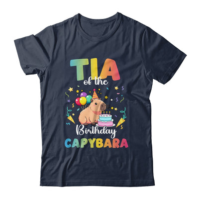Tia Of The Birthday Girl Capybara Bday Party Family Shirt & Hoodie | siriusteestore