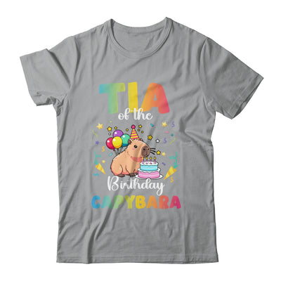 Tia Of The Birthday Girl Capybara Bday Party Family Shirt & Hoodie | siriusteestore