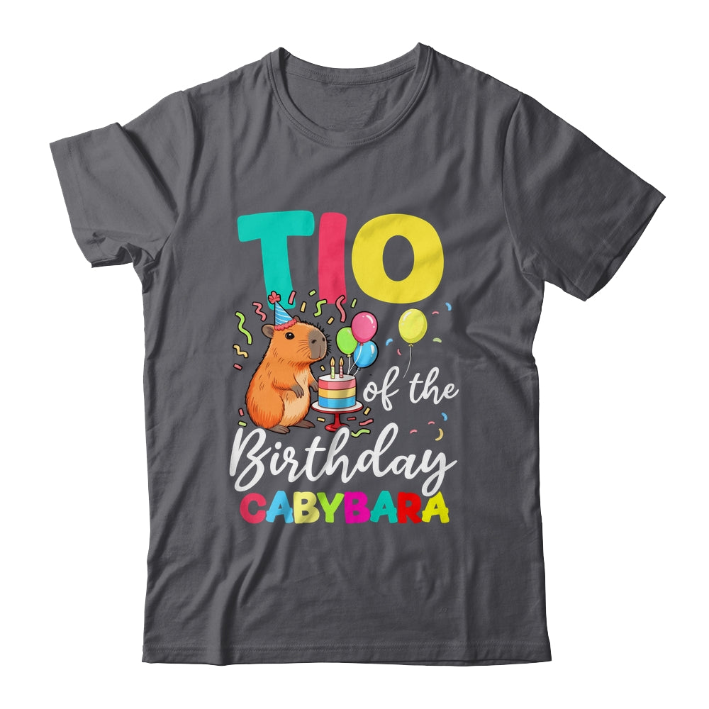 Tio Of The Birthday Capybara Girl Bday Party Family Shirt & Hoodie | siriusteestore