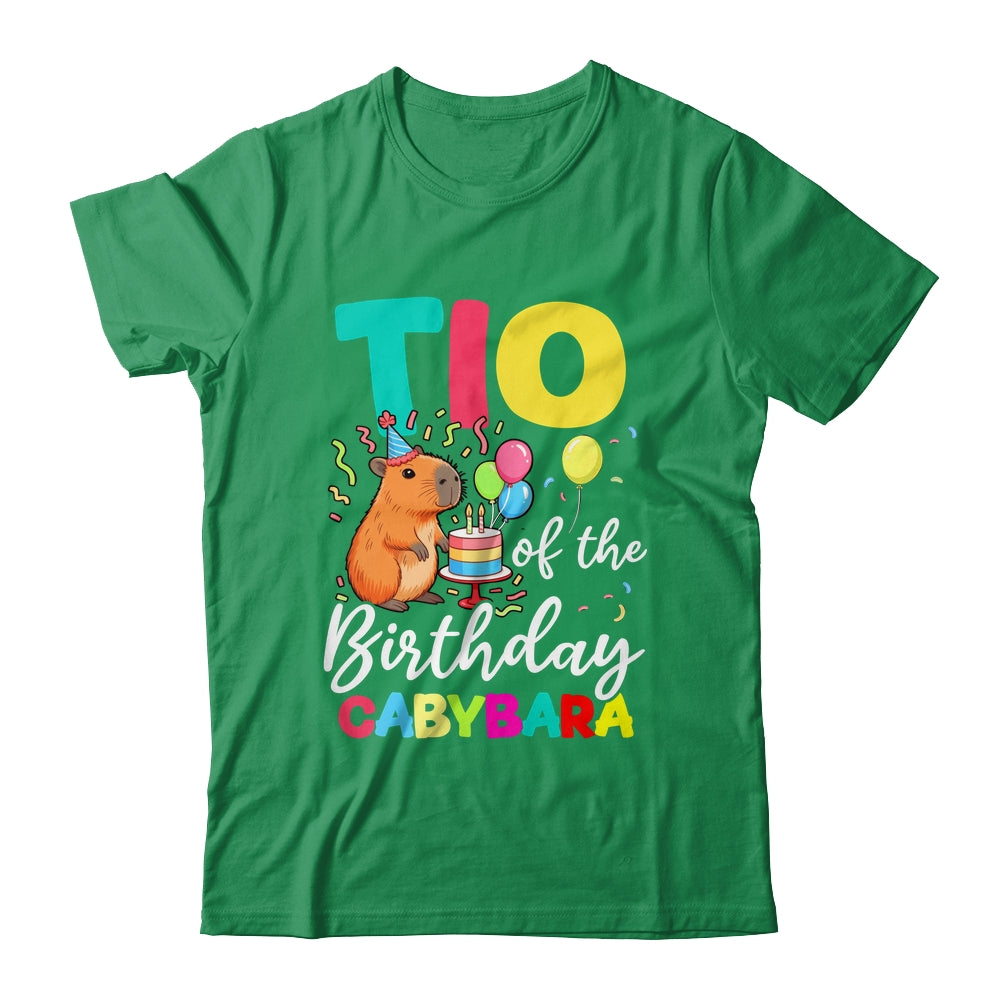 Tio Of The Birthday Capybara Girl Bday Party Family Shirt & Hoodie | siriusteestore