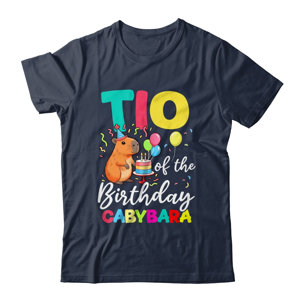 Tio Of The Birthday Capybara Girl Bday Party Family Shirt & Hoodie | siriusteestore