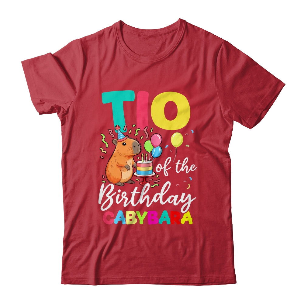 Tio Of The Birthday Capybara Girl Bday Party Family Shirt & Hoodie | siriusteestore