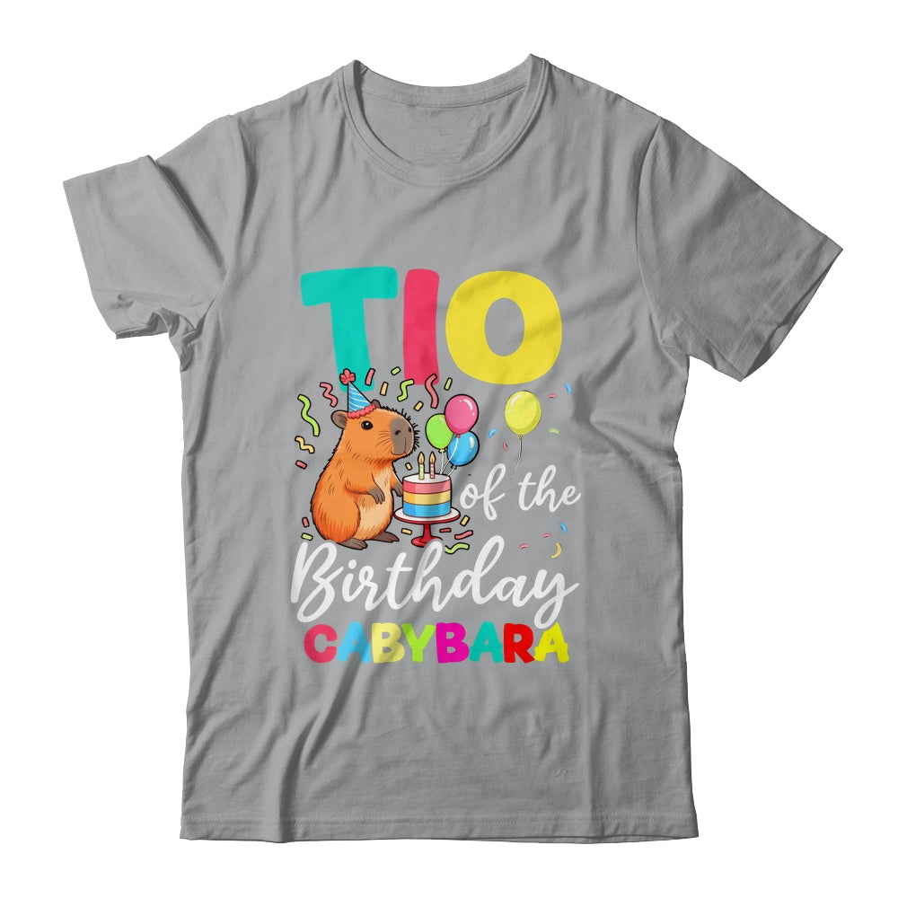 Tio Of The Birthday Capybara Girl Bday Party Family Shirt & Hoodie | siriusteestore