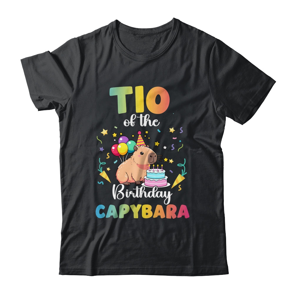 Tio Of The Birthday Girl Capybara Bday Party Family Shirt & Hoodie | siriusteestore