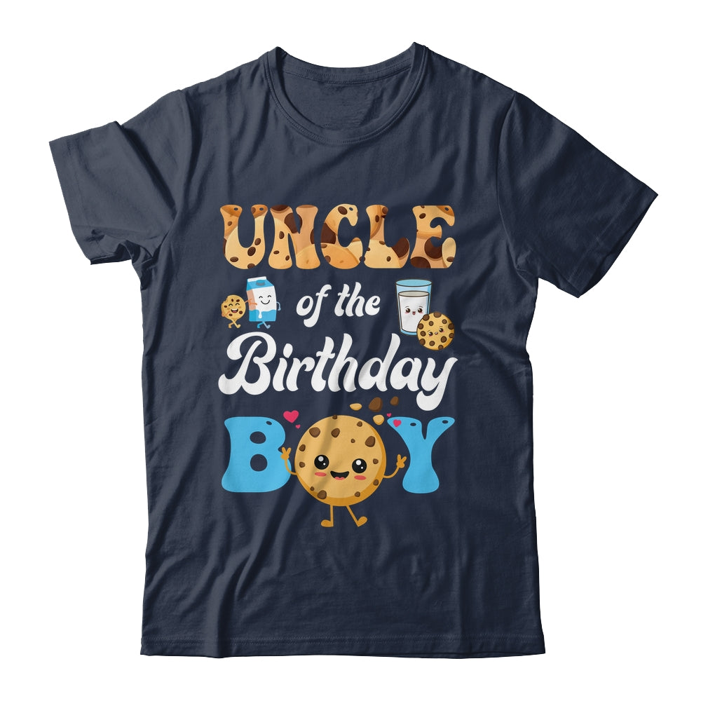 Uncle Of The Birthday Boy Milk And Cookies 1st Birthday Shirt & Hoodie | siriusteestore