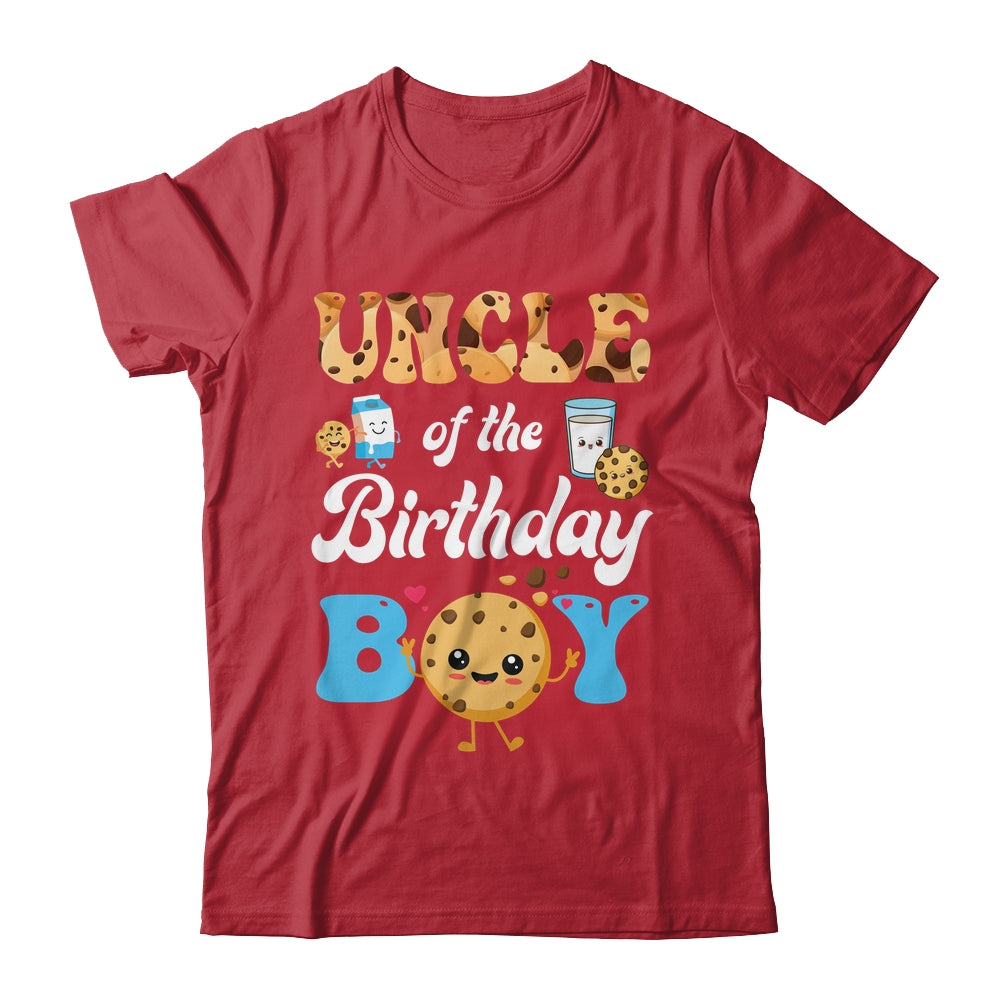 Uncle Of The Birthday Boy Milk And Cookies 1st Birthday Shirt & Hoodie | siriusteestore