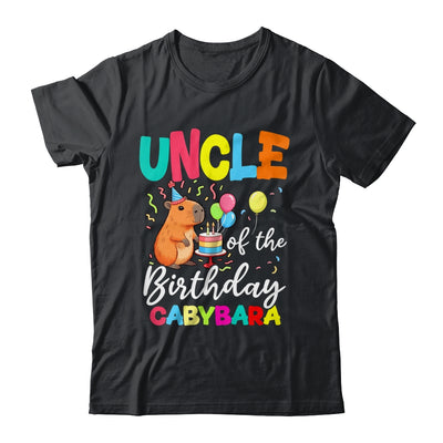 Uncle Of The Birthday Capybara Girl Bday Party Family Shirt & Hoodie | siriusteestore