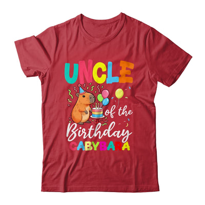 Uncle Of The Birthday Capybara Girl Bday Party Family Shirt & Hoodie | siriusteestore