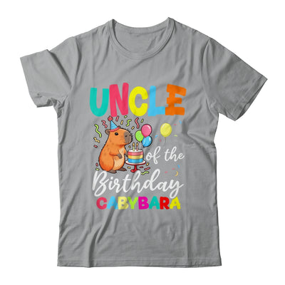 Uncle Of The Birthday Capybara Girl Bday Party Family Shirt & Hoodie | siriusteestore