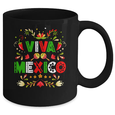 Viva Mexico Flag Mexican Independence Day Men Women Kids Mug | siriusteestore