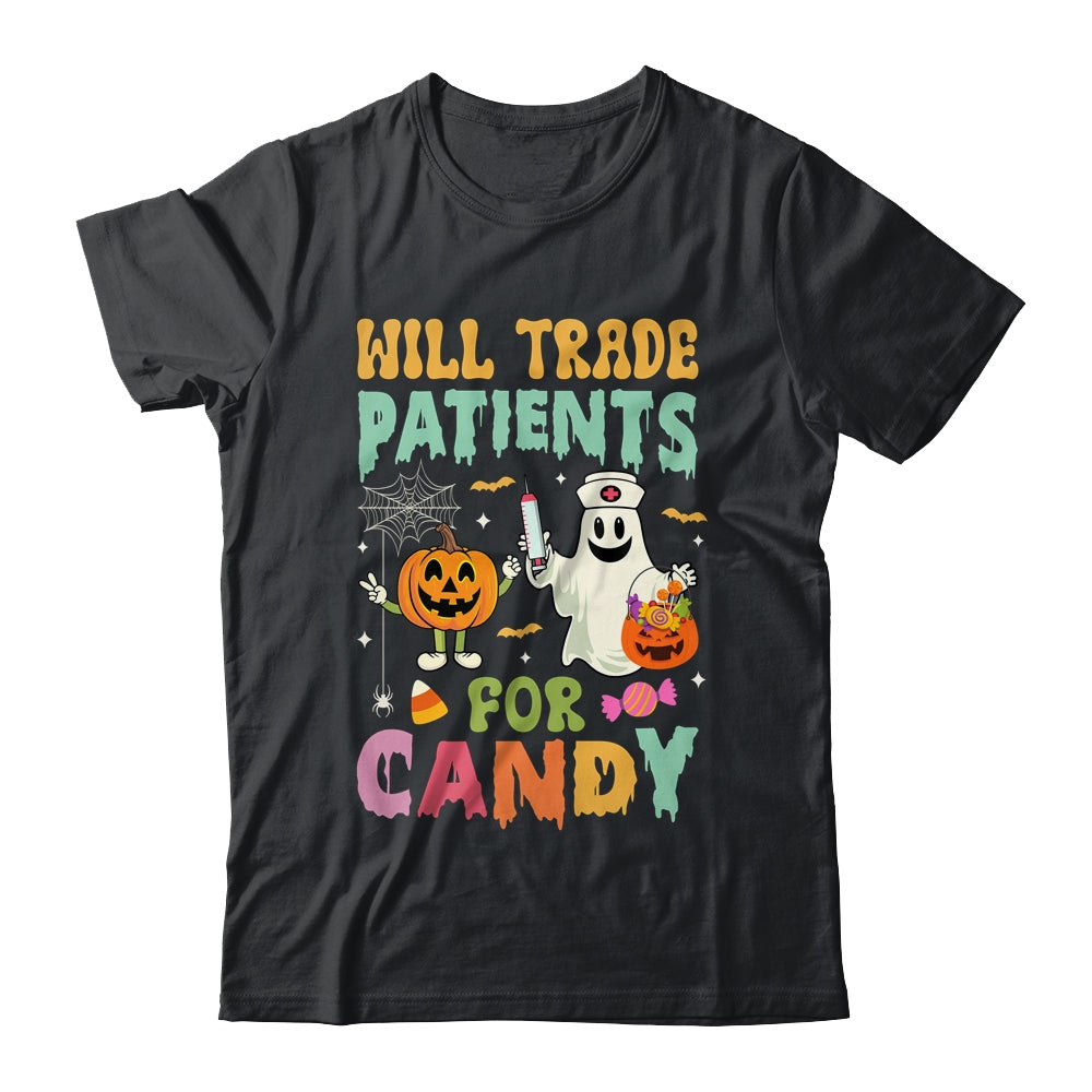WILL TRADE PATIENTS FOR CANDY Funny Nurse Halloween Costume Shirt & Hoodie | siriusteestore
