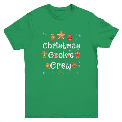 Bakers Christmas Cookie Crew Family Baking Team Holiday Cute Youth Shirt | siriusteestore