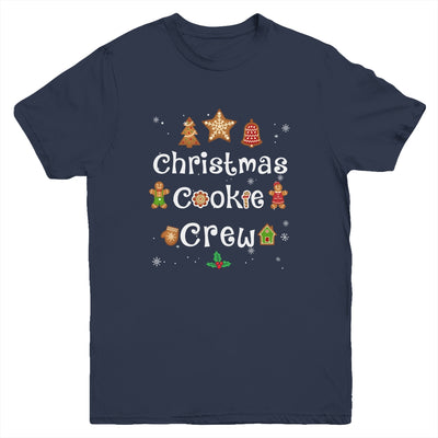Bakers Christmas Cookie Crew Family Baking Team Holiday Cute Youth Shirt | siriusteestore