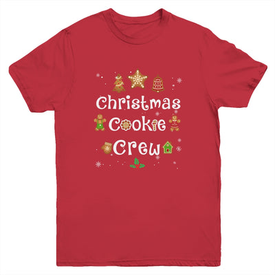 Bakers Christmas Cookie Crew Family Baking Team Holiday Cute Youth Shirt | siriusteestore