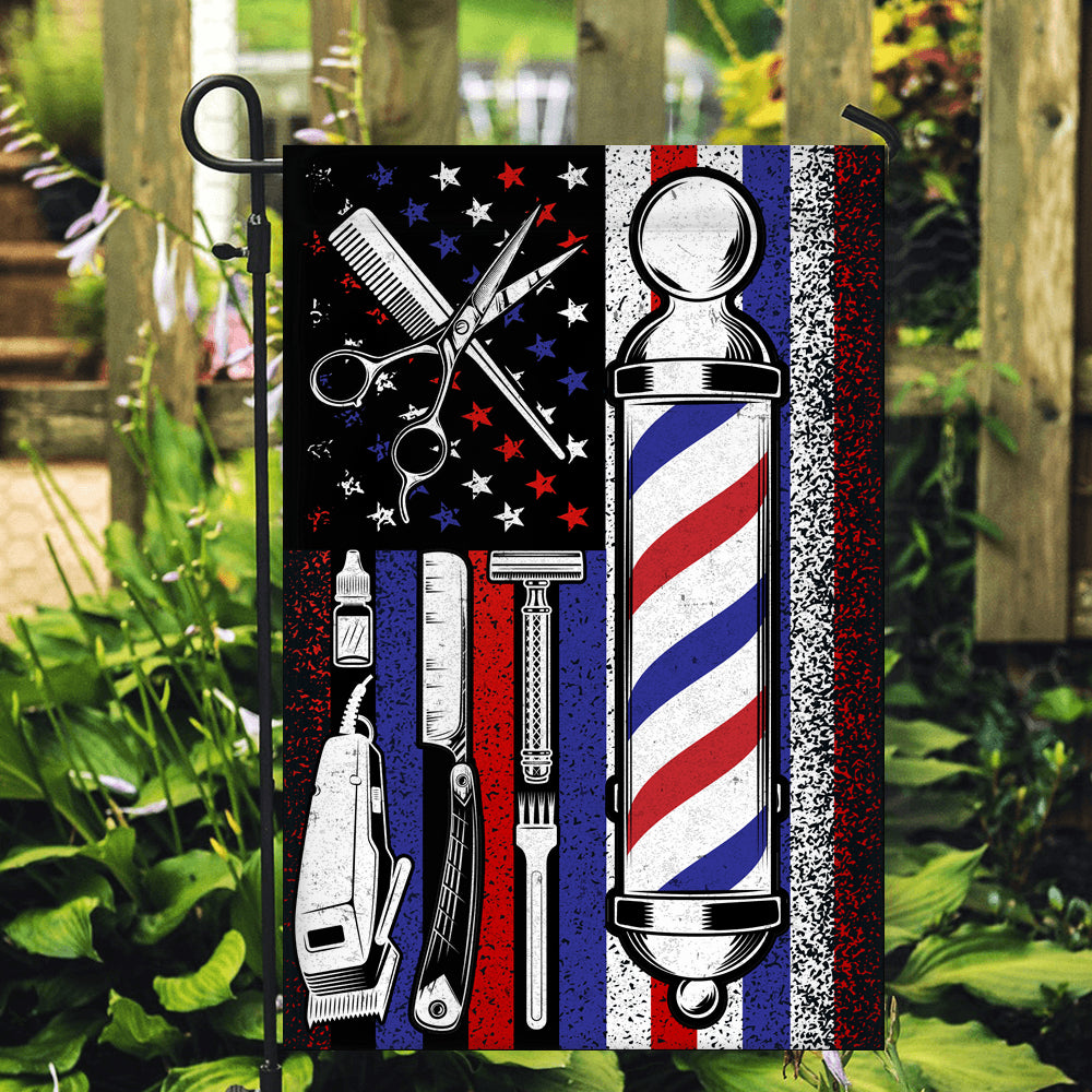 Barber Flag Proud Hairdresser And Hair Stylist | siriusteestore
